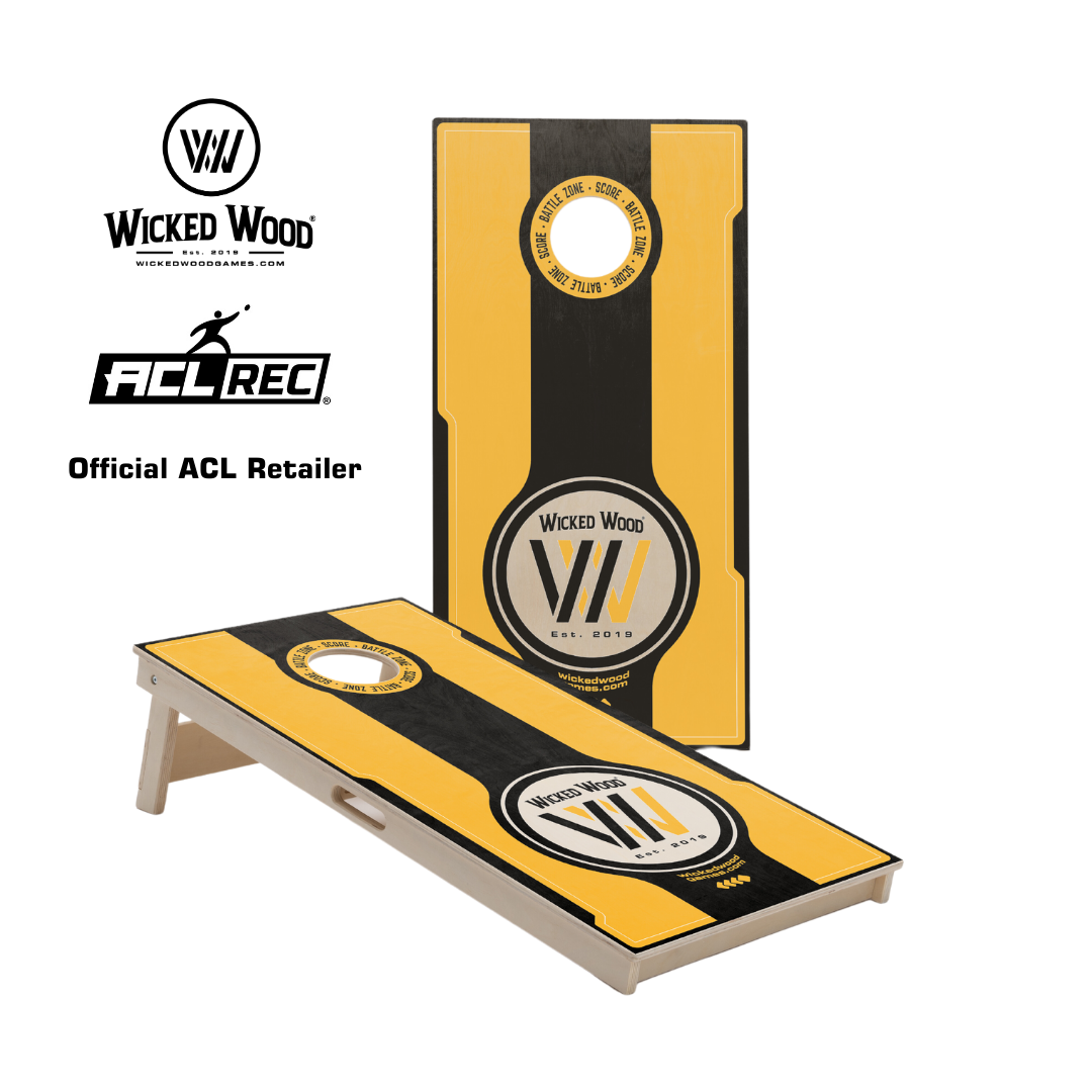 BATTLE ZONE - Cornhole Set - 15mm Cornhole sets Wicked Wood Games