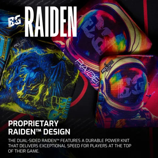 BG - Raiden - 2025 - ACL PRO - Set da 1x4 sacchetti Cornhole