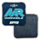 AAR Ripper 2026 - 1x4 Cornhole Bags - ACL Pro Cornhole Bags AAR Navy/Light Blue