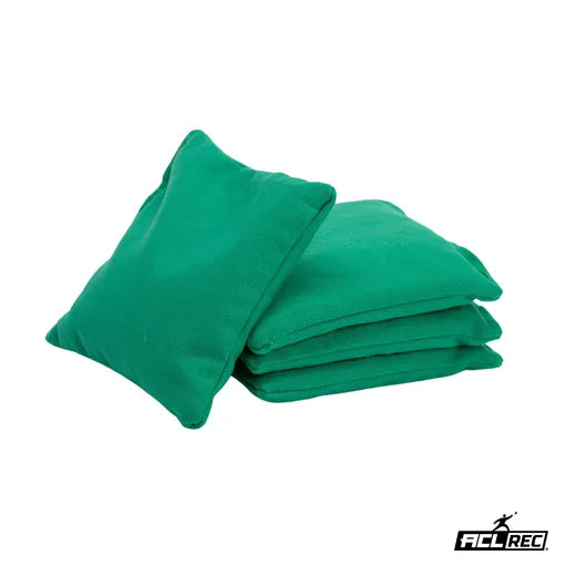 2x4 Cornhole Zakjes - Twee kleuren - Granulaat vulling - Wicked Wood Games Cornhole Bags Wicked Wood Games Groen Zwart