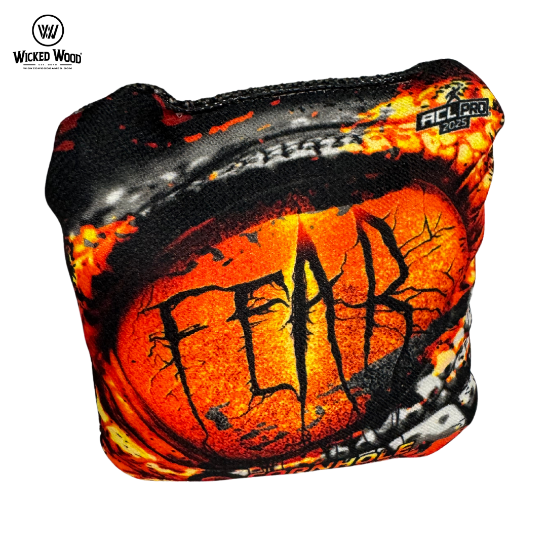 Cornhole Coastal - Fear 2025 - 1x4 Cornhole Bags Cornhole Bags Coastal Orange