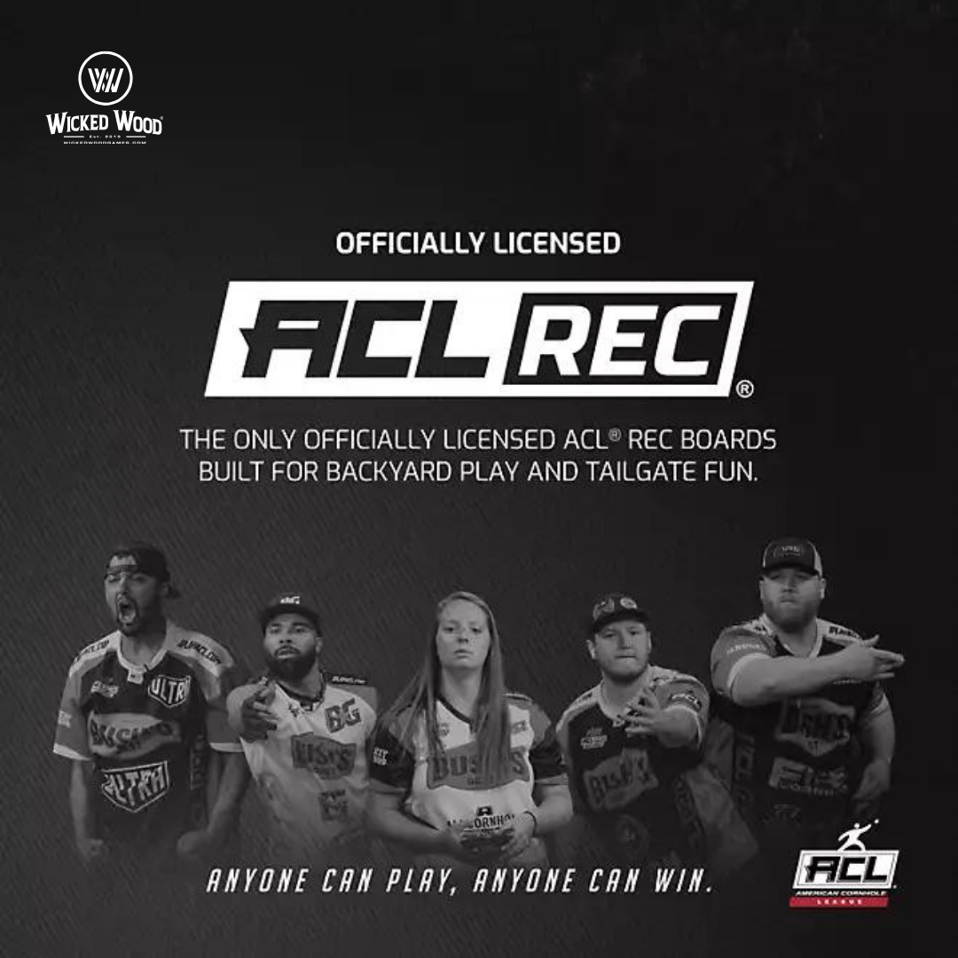 Cornhole Starting Kit - 12mm / 15mm - 120x60 - 1x Board / 2x4 Bags Cornhole sets Wicked Wood Games