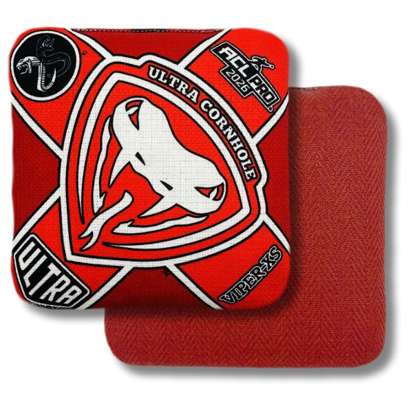 Ultra Viper XS 2026 - ACL Pro Bags Cornhole Bags Ultra Cornhole Red