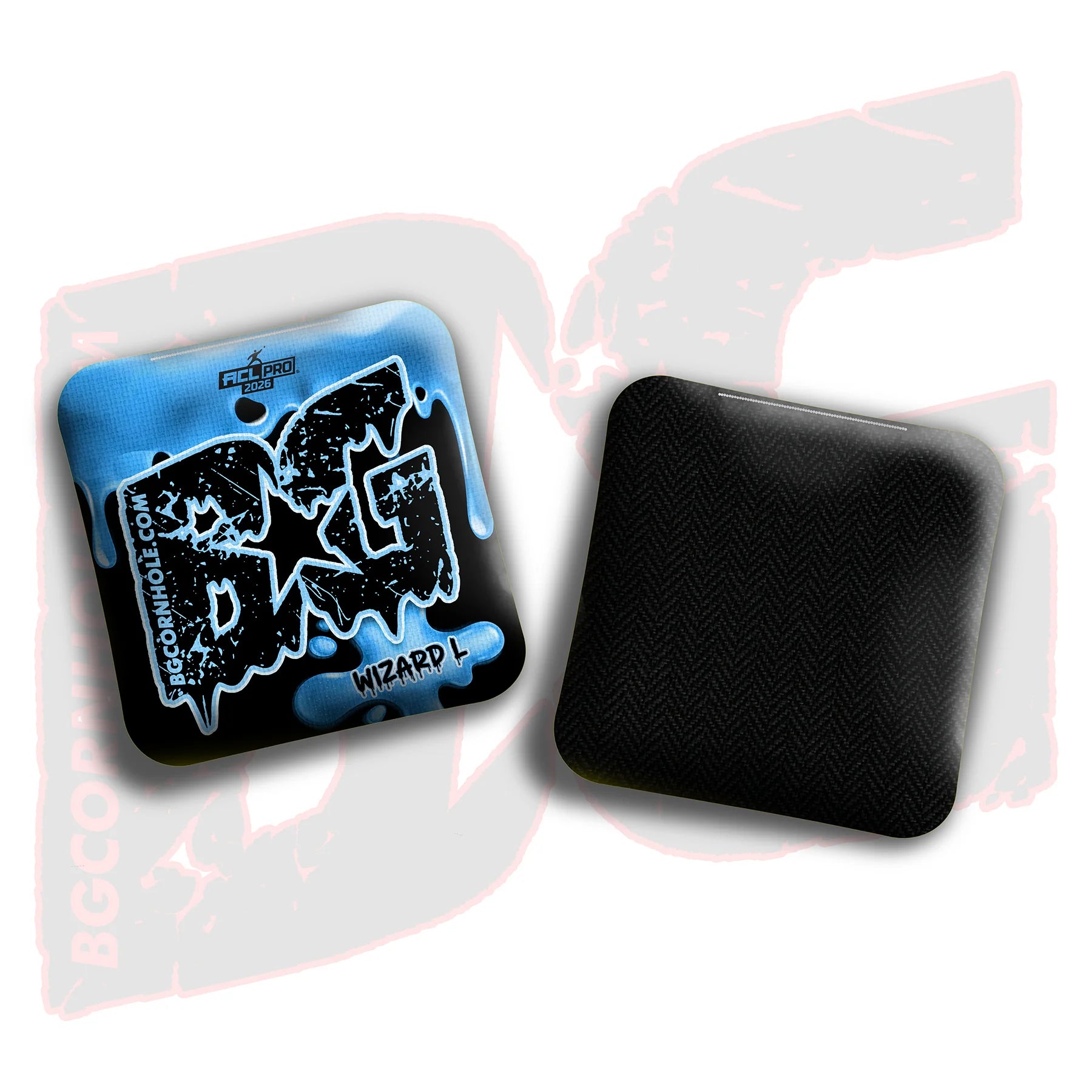 BG Wizard L 2026 - ACL Pro Bags Cornhole Bags BG Cornhole Drip - Black/Blue