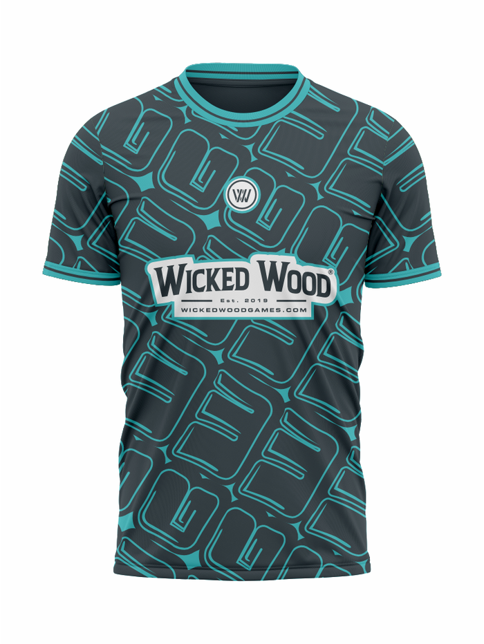 Wicked Wood 2025 Jersey - Dark Green Wicked Wood Games