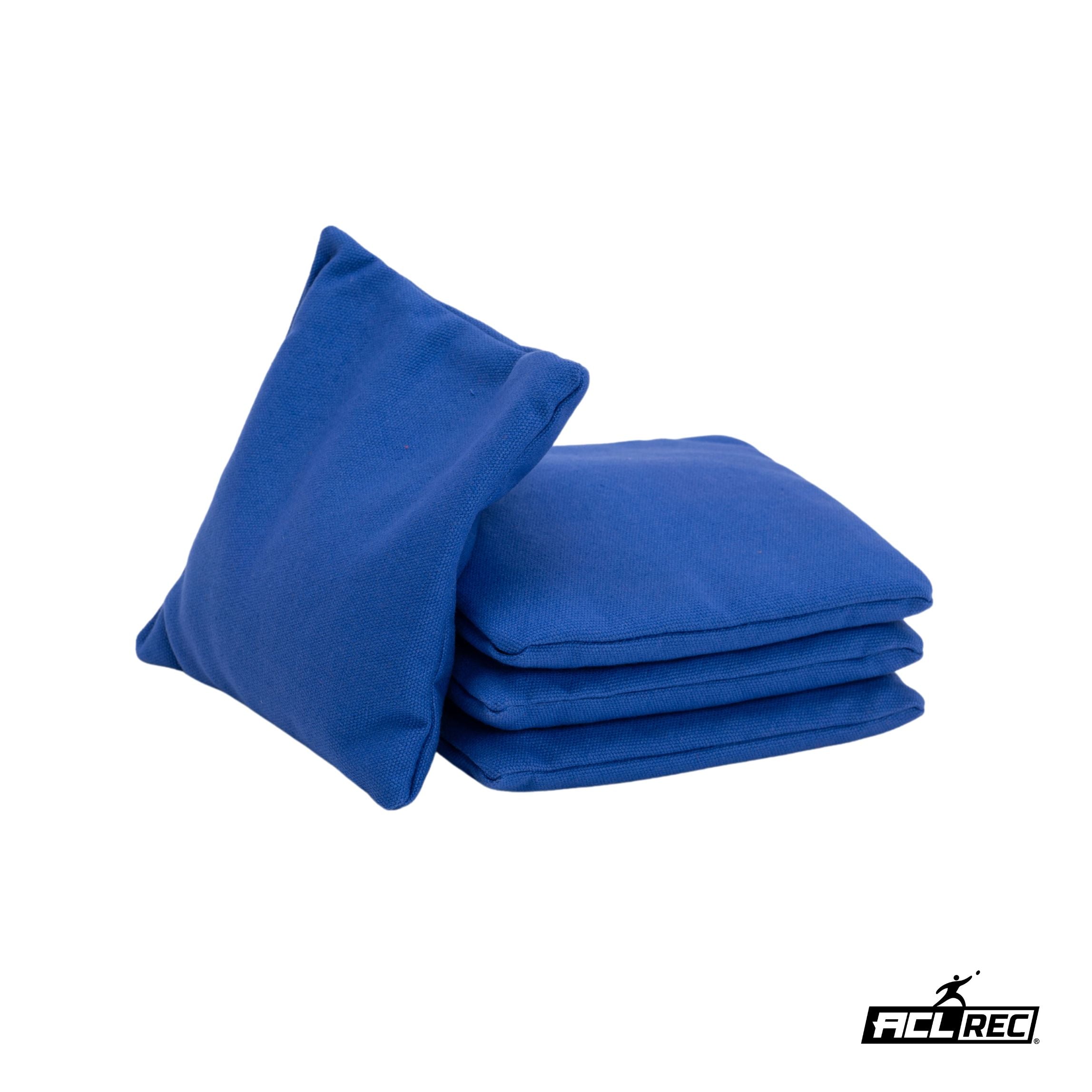 2x4 Cornhole Zakjes - Twee kleuren - Granulaat vulling - Wicked Wood Games Cornhole Bags Wicked Wood Games Blauw Zwart