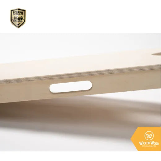 Wicked Wood Games Boards - REC Premium 15mm - 120x60 - Wicked Wood Logo ACL