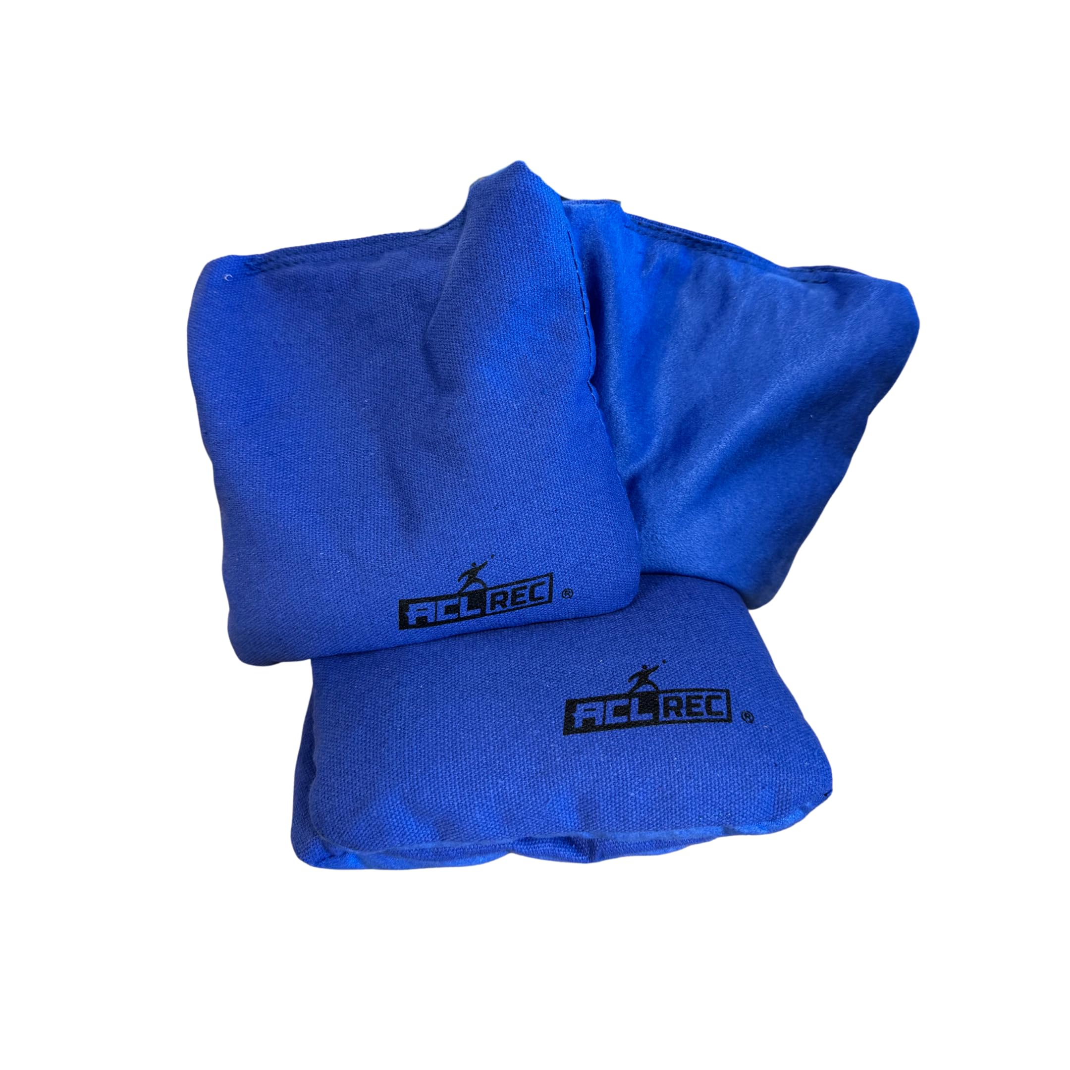 1x4 Cornhole Bags - Double Sides - ACL REC - Granulaat vulling Cornhole Bags Wicked Wood Games Double Sided - Blauw