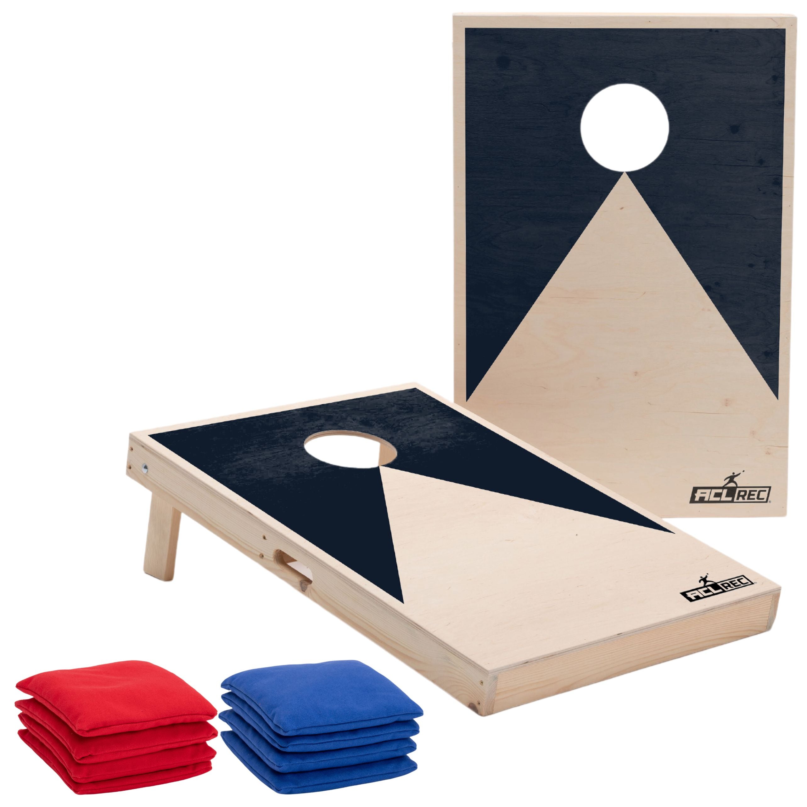 Cornhole Set - 90x60 - Black Cornhole sets Wicked Wood Games