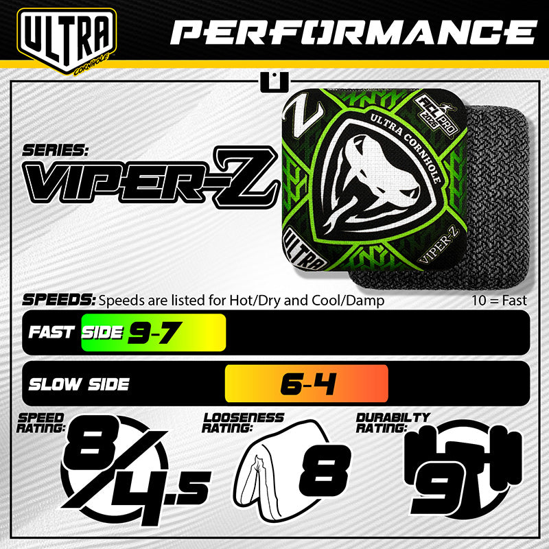 Ultra - Viper-Z Cornhole Bags - ACL Pro 2026 Cornhole Bags Ultra Cornhole