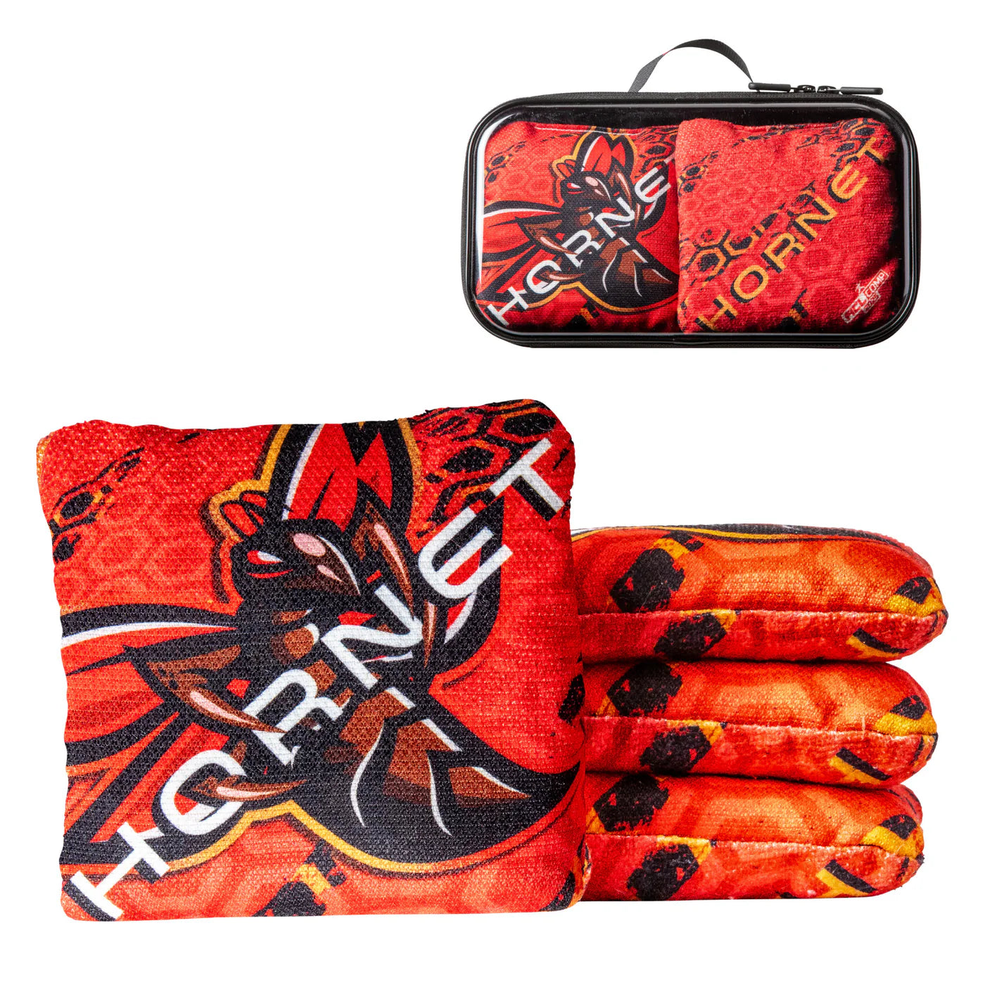 HORNET 2025 - ACL COMP - 1x4 Cornhole Bags Cornhole Bags AllCornhole Chili Red - Incl Hard Case